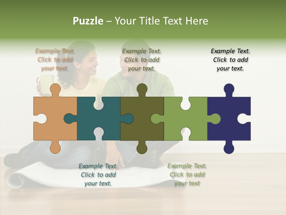 Copy Togetherness House PowerPoint Template