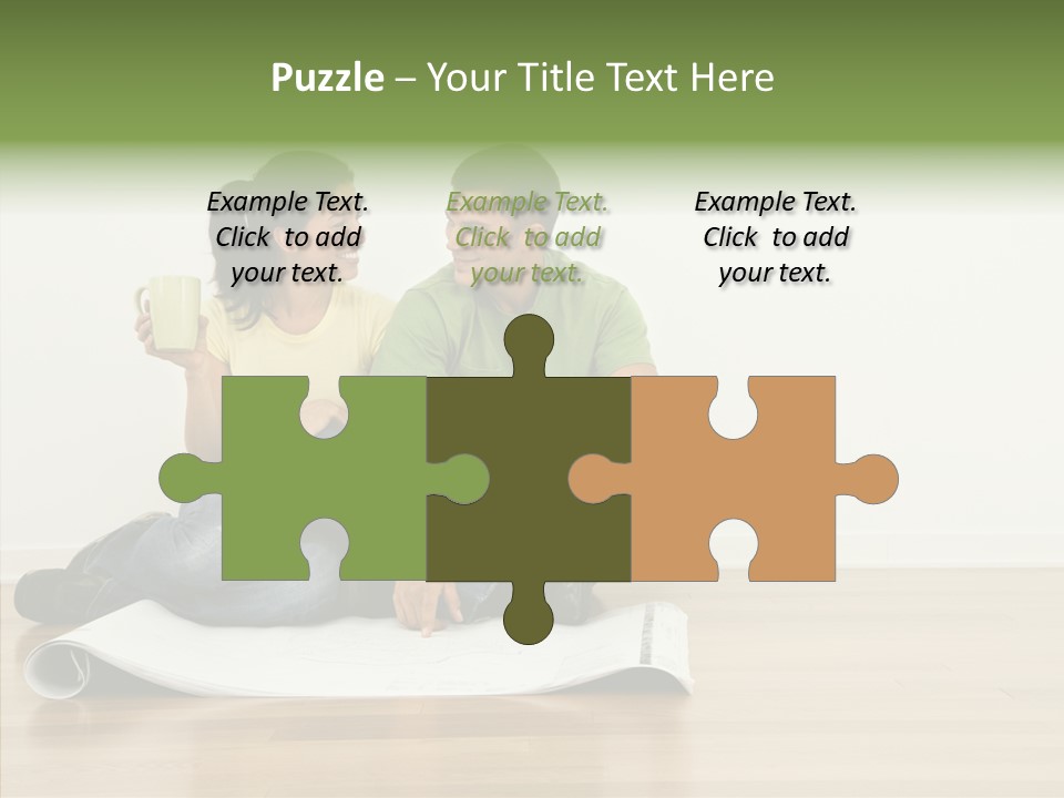 Copy Togetherness House PowerPoint Template