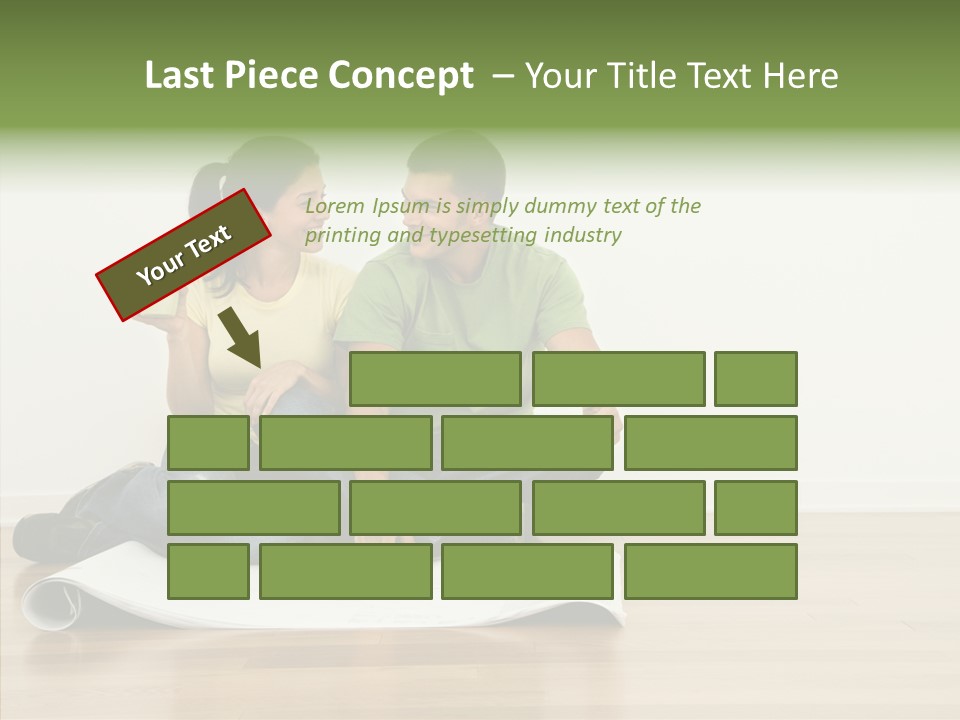 Copy Togetherness House PowerPoint Template