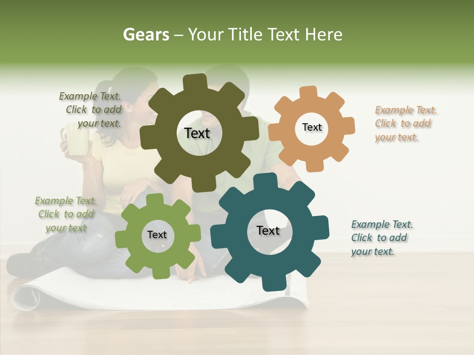 Copy Togetherness House PowerPoint Template