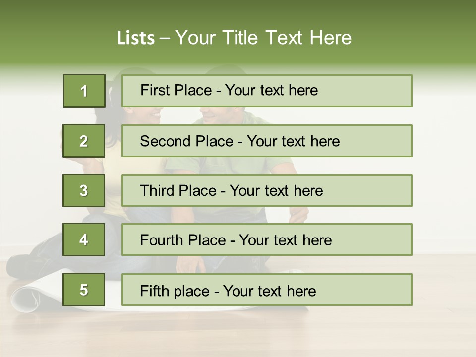 Copy Togetherness House PowerPoint Template