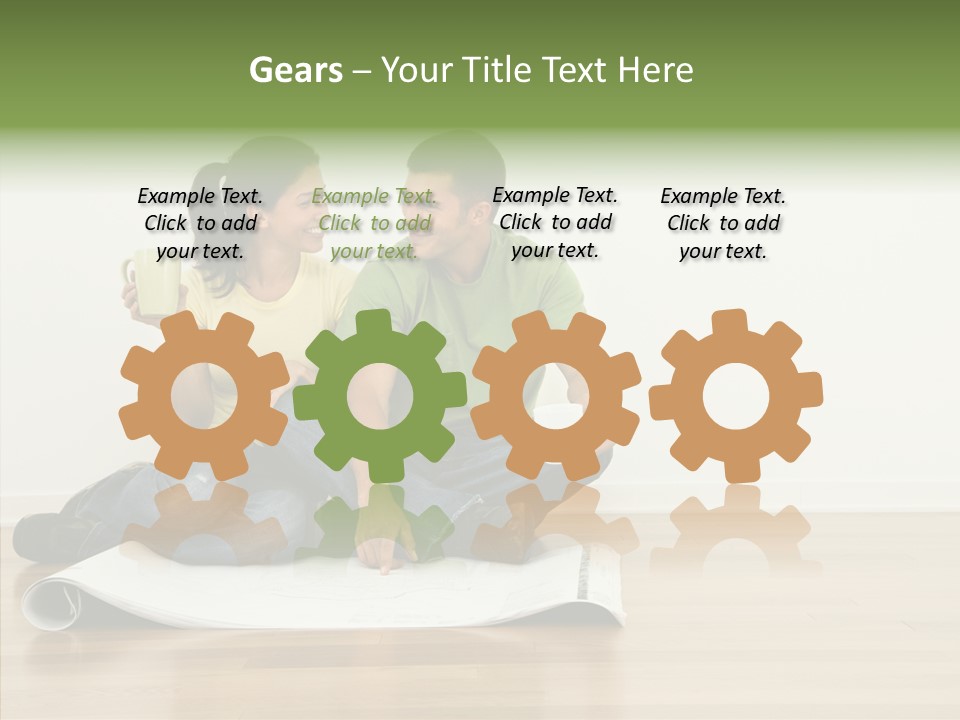 Copy Togetherness House PowerPoint Template