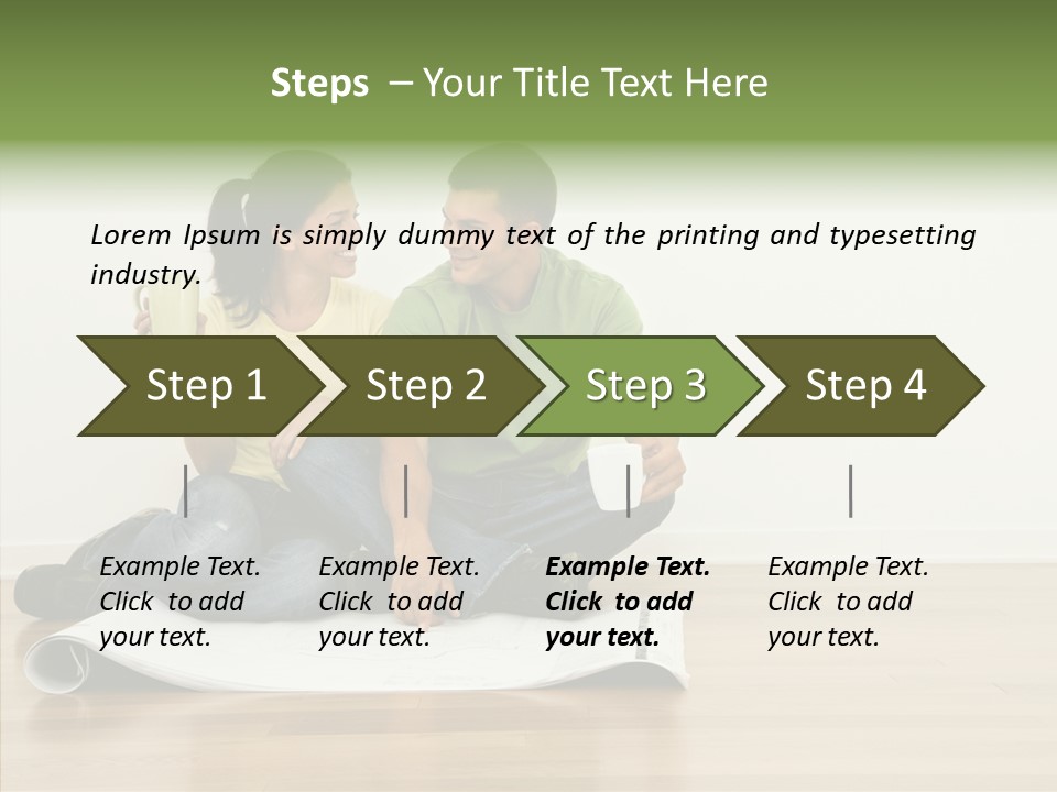 Copy Togetherness House PowerPoint Template