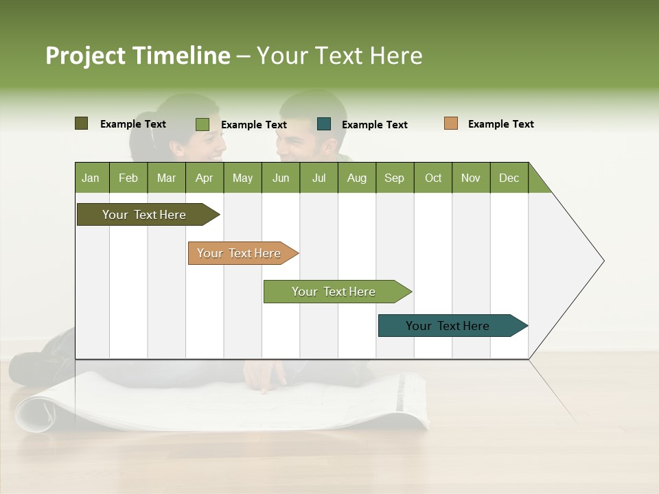 Copy Togetherness House PowerPoint Template