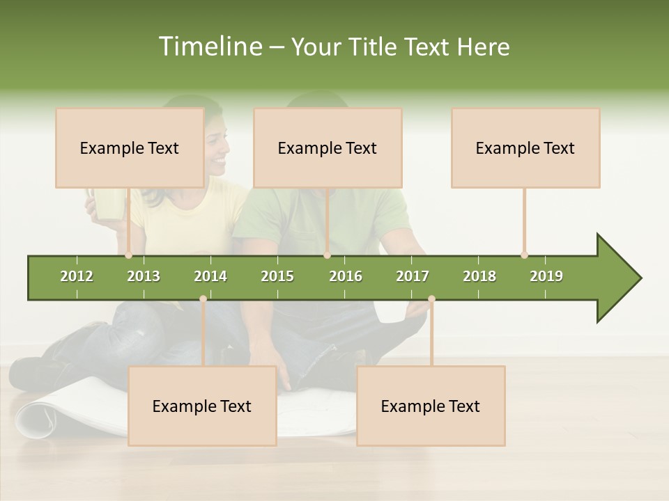 Copy Togetherness House PowerPoint Template