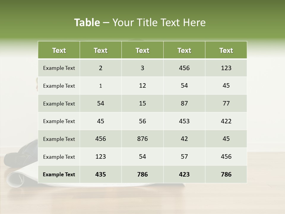 Copy Togetherness House PowerPoint Template