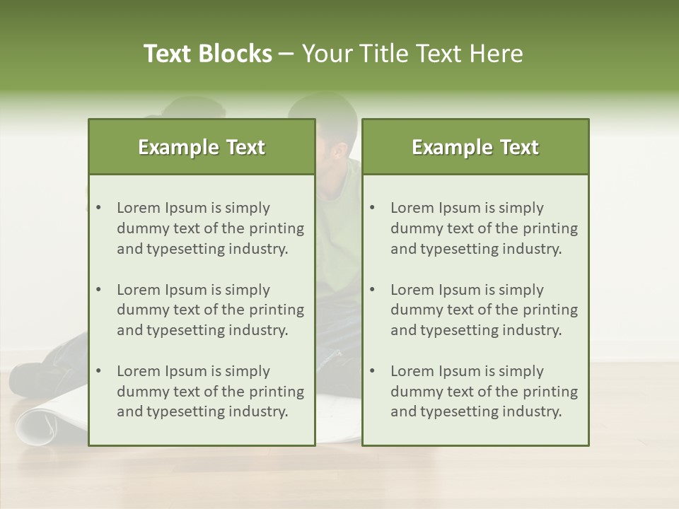 Copy Togetherness House PowerPoint Template