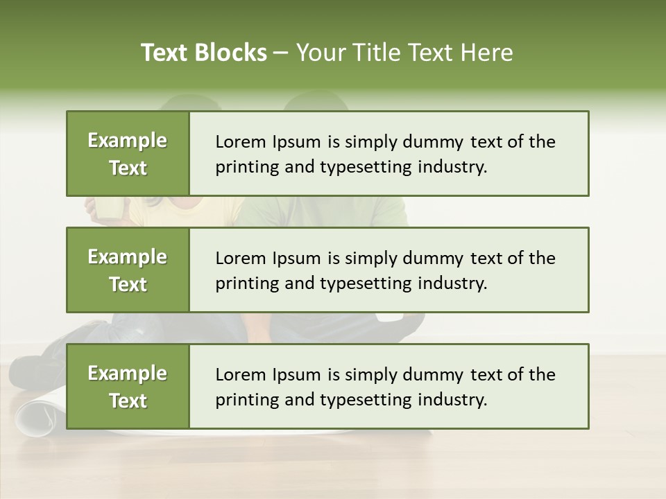 Copy Togetherness House PowerPoint Template