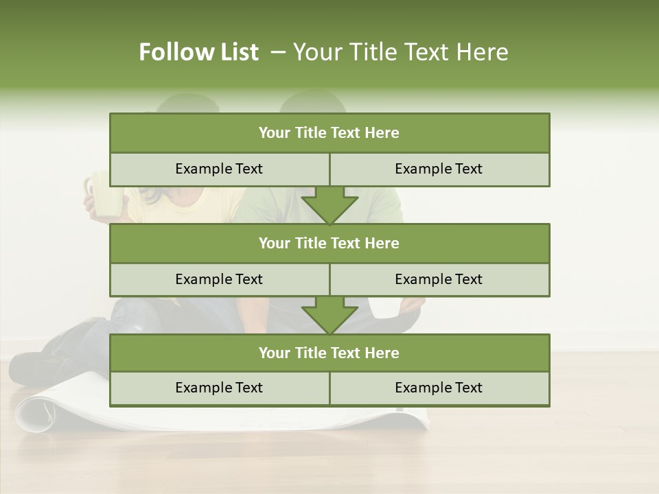 Copy Togetherness House PowerPoint Template