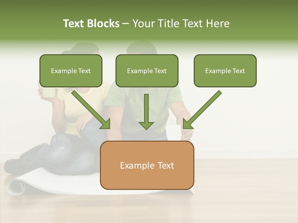 Copy Togetherness House PowerPoint Template