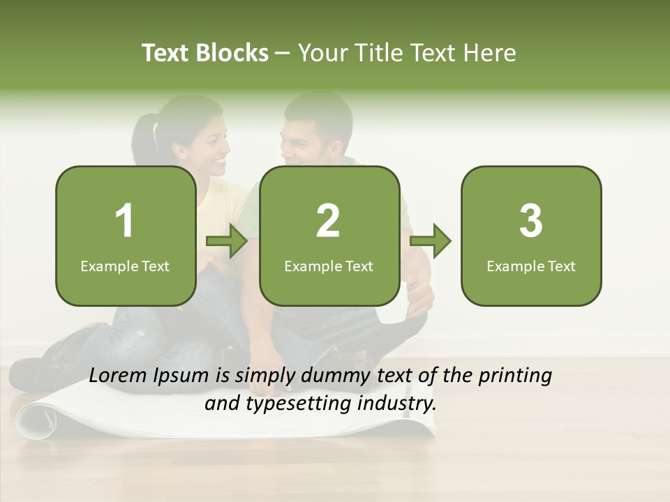 Copy Togetherness House PowerPoint Template