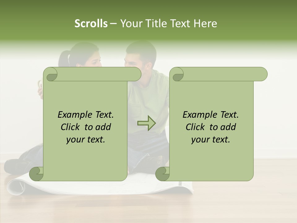 Copy Togetherness House PowerPoint Template