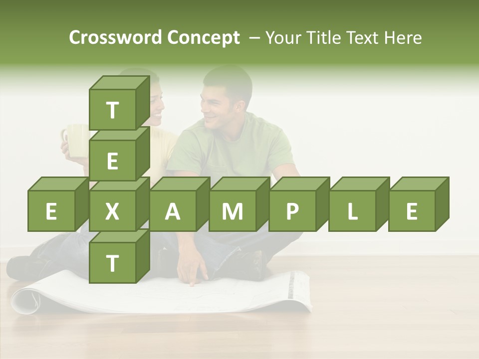 Copy Togetherness House PowerPoint Template