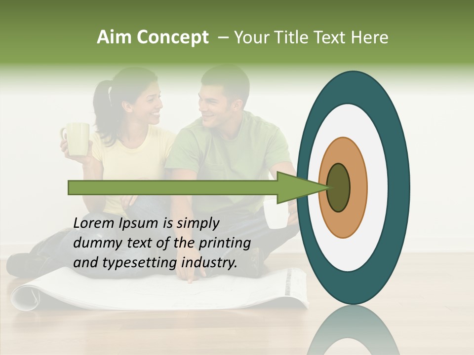 Copy Togetherness House PowerPoint Template