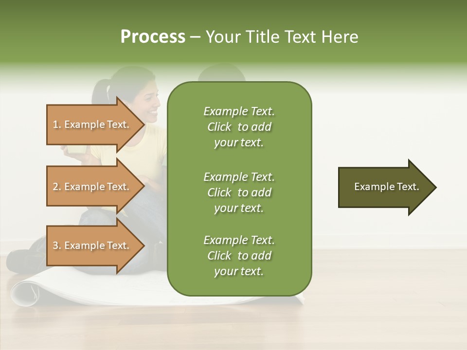 Copy Togetherness House PowerPoint Template