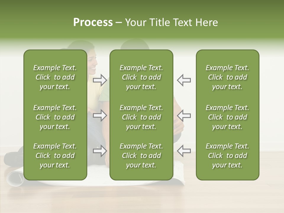 Copy Togetherness House PowerPoint Template