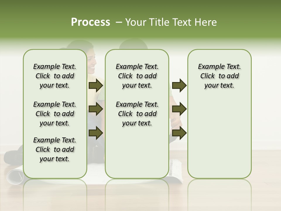 Copy Togetherness House PowerPoint Template