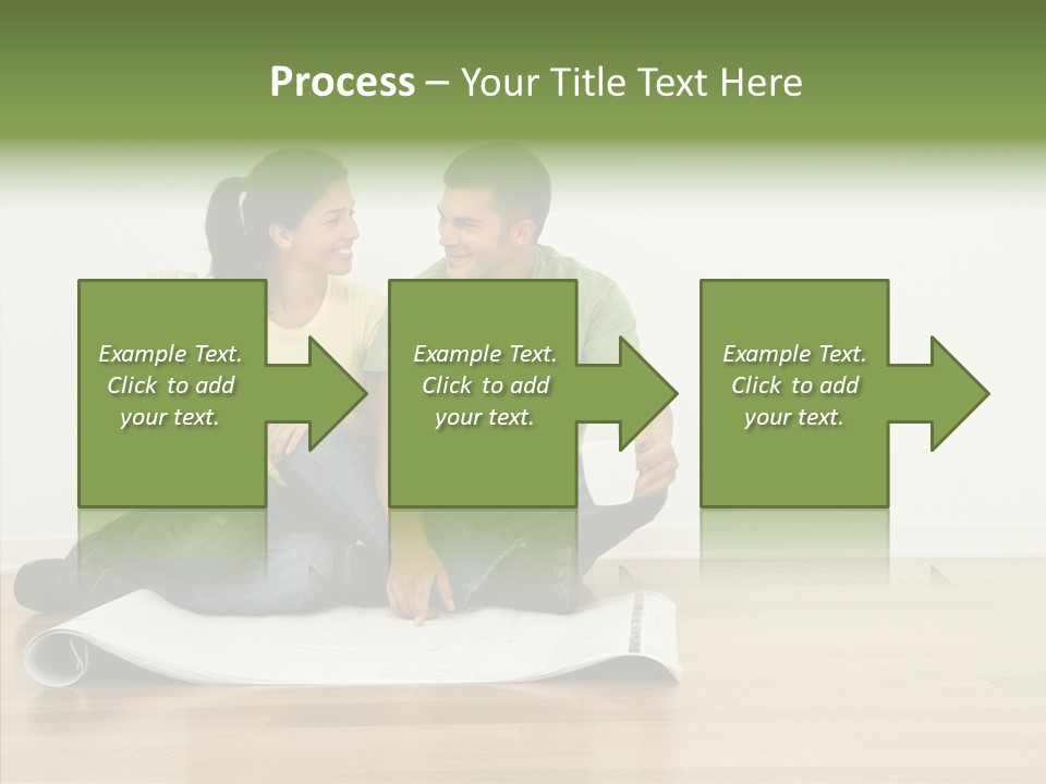 Copy Togetherness House PowerPoint Template