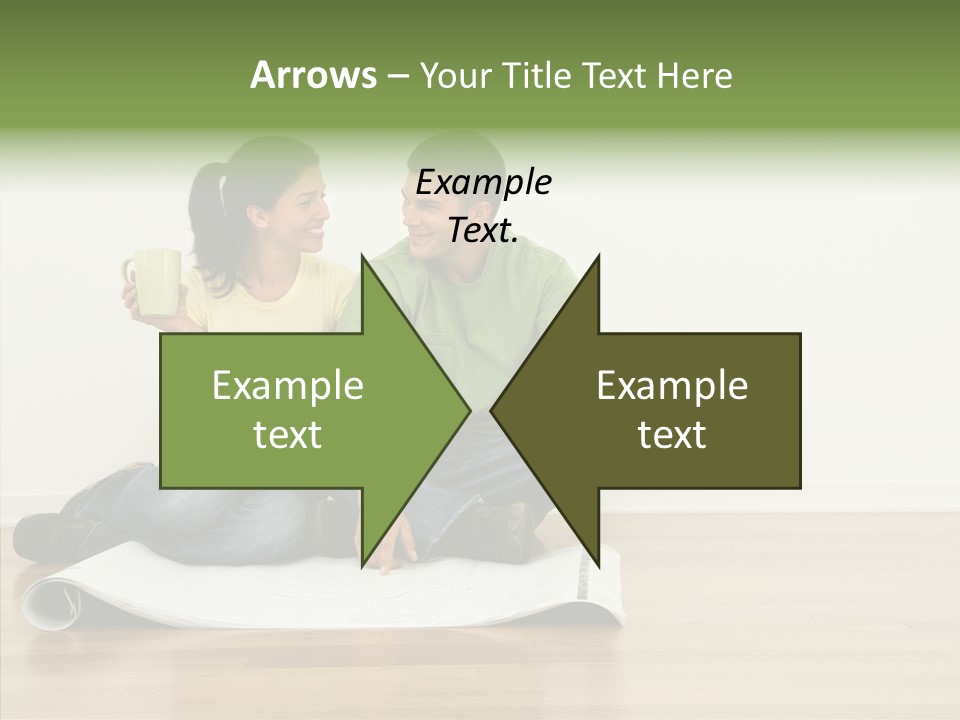 Copy Togetherness House PowerPoint Template