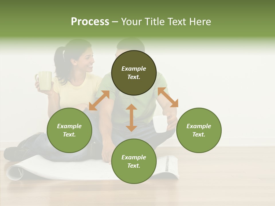 Copy Togetherness House PowerPoint Template