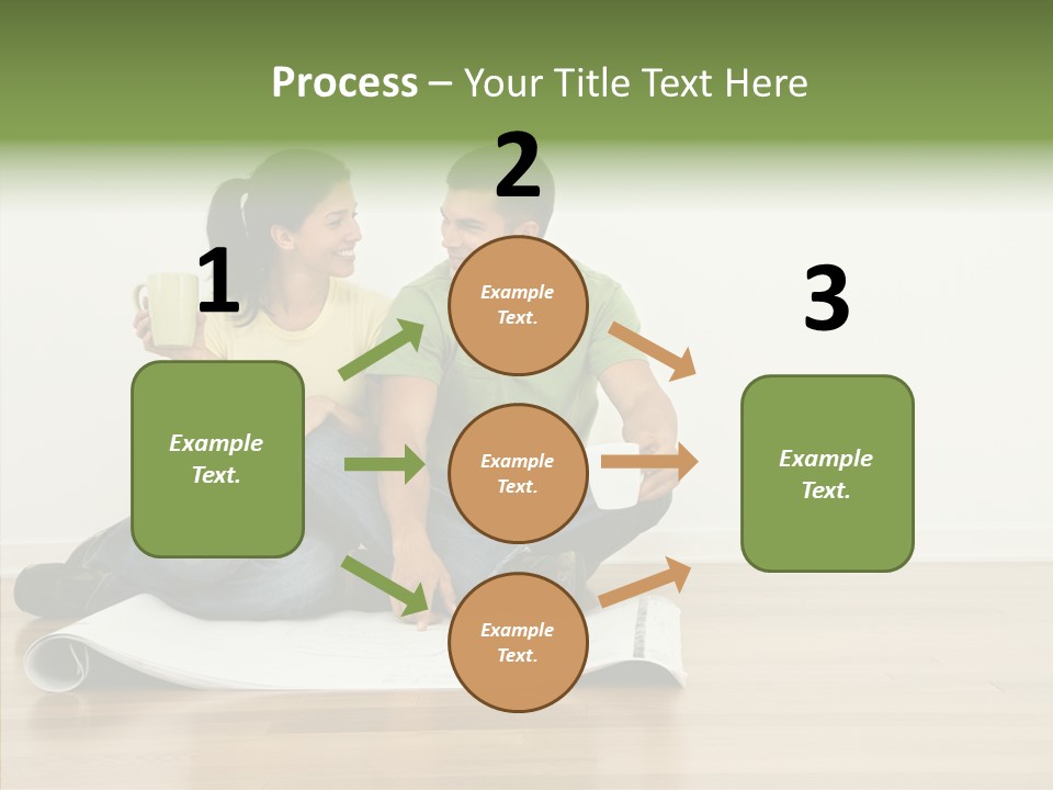 Copy Togetherness House PowerPoint Template