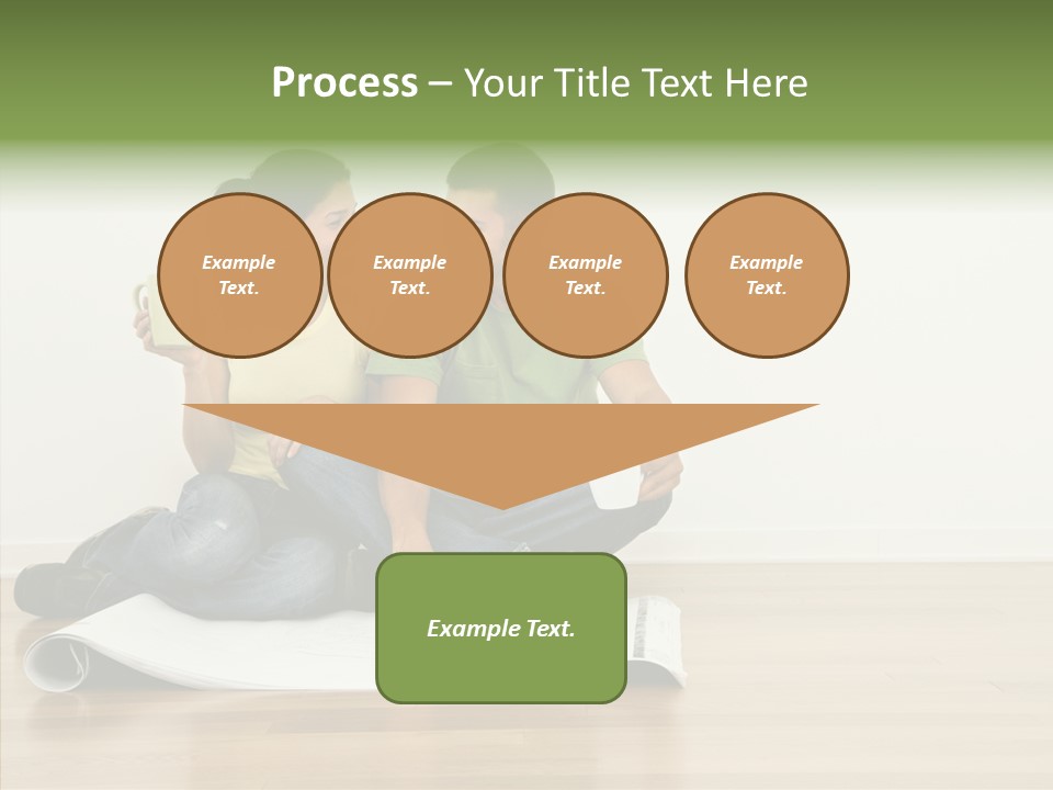 Copy Togetherness House PowerPoint Template