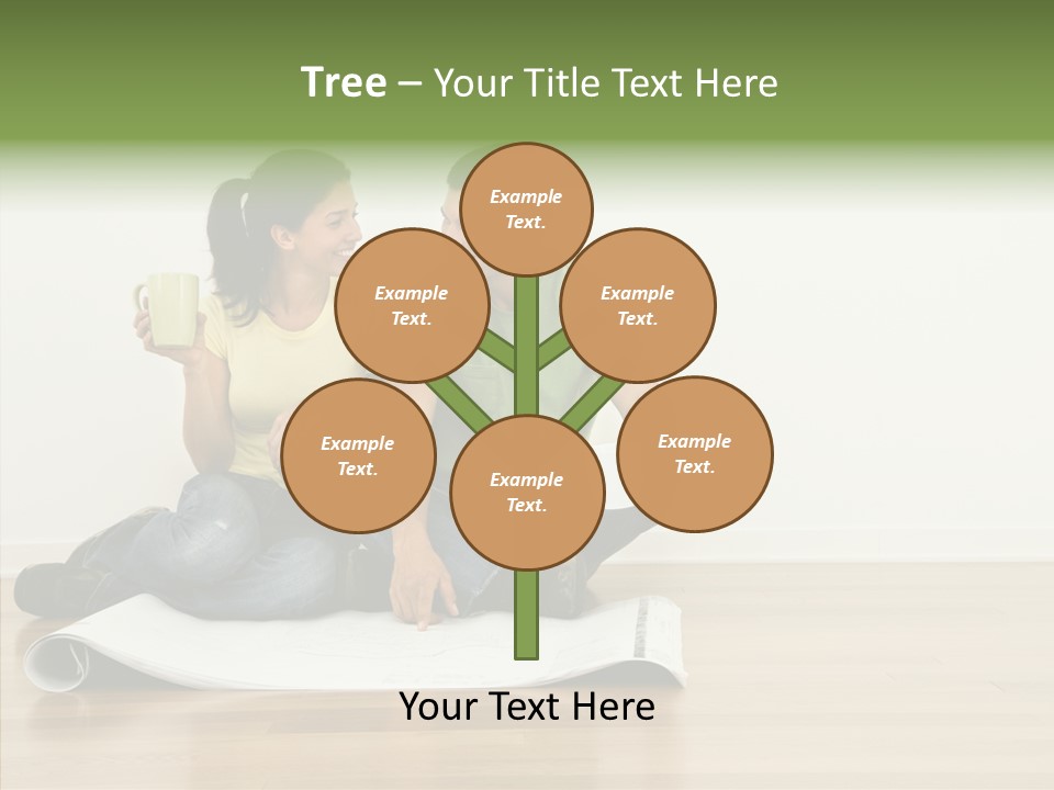 Copy Togetherness House PowerPoint Template