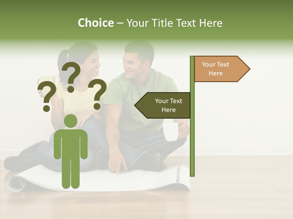 Copy Togetherness House PowerPoint Template