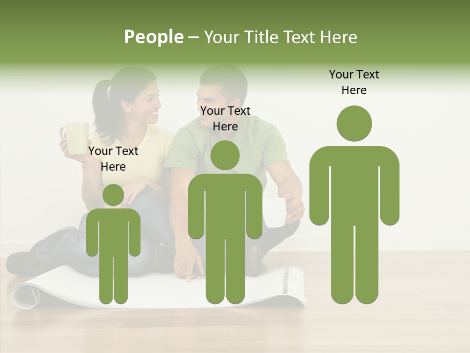 Copy Togetherness House PowerPoint Template