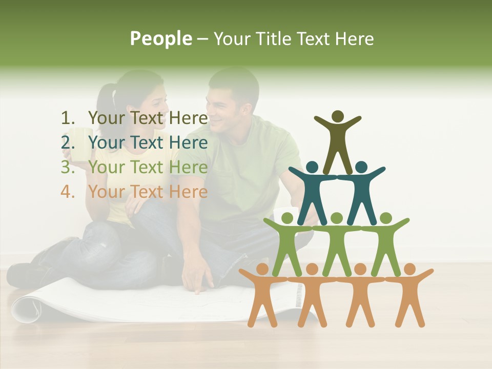 Copy Togetherness House PowerPoint Template
