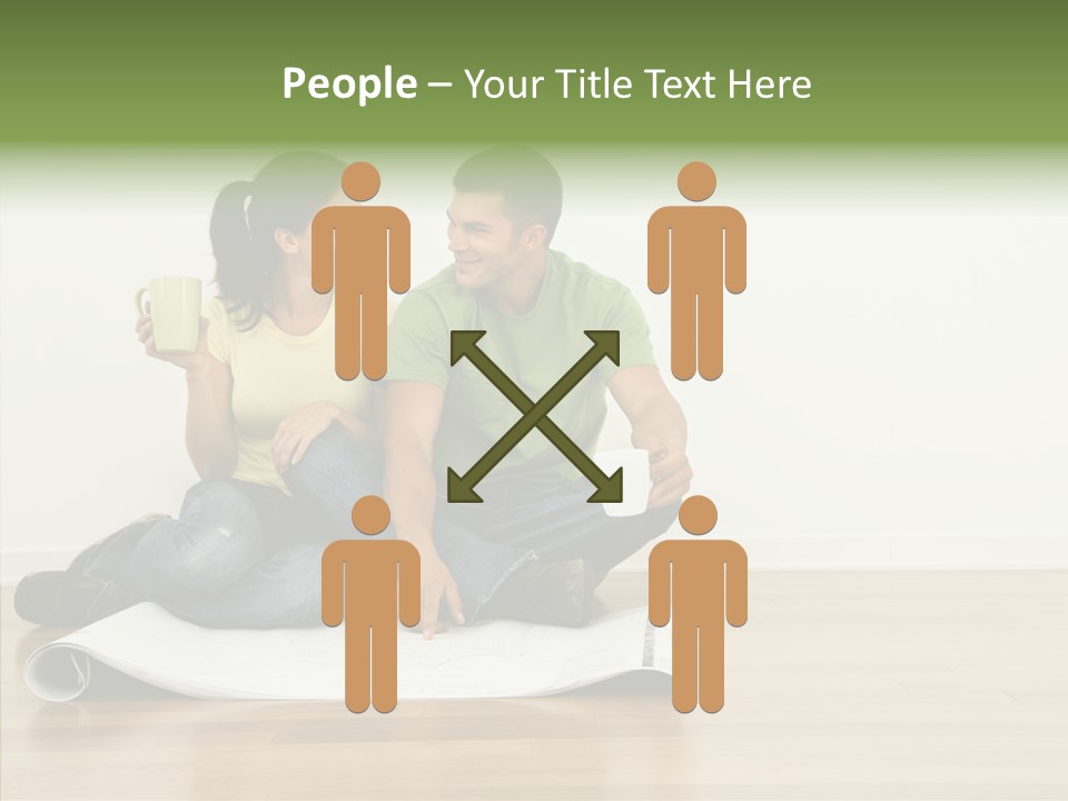 Copy Togetherness House PowerPoint Template