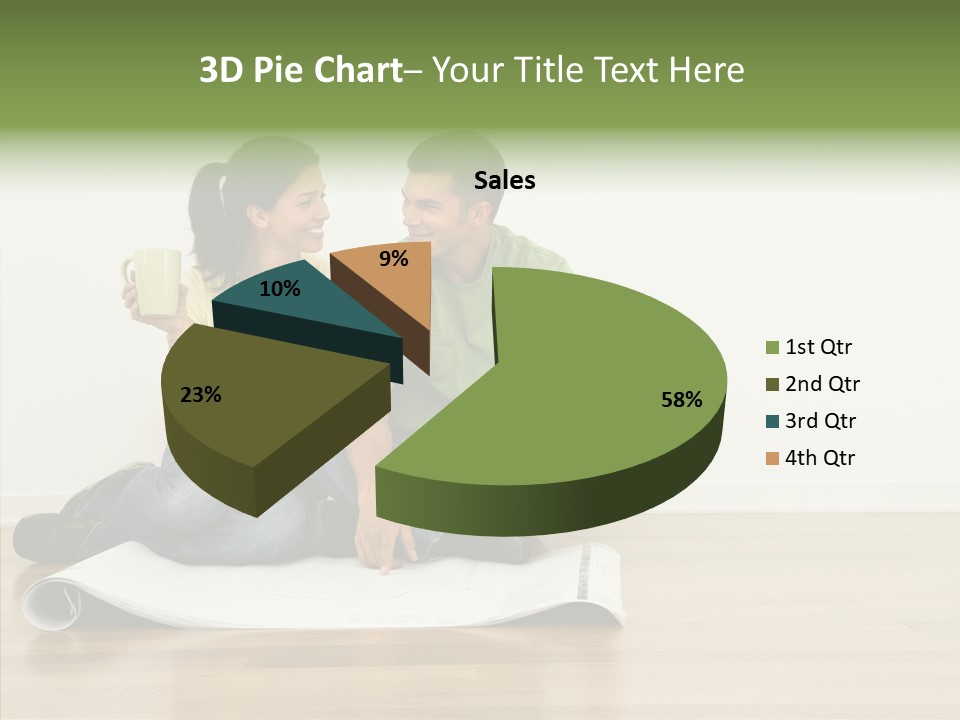 Copy Togetherness House PowerPoint Template