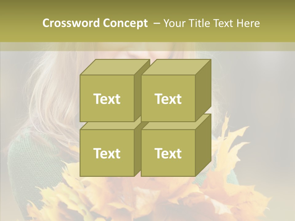Affectionate Sweater Bright PowerPoint Template
