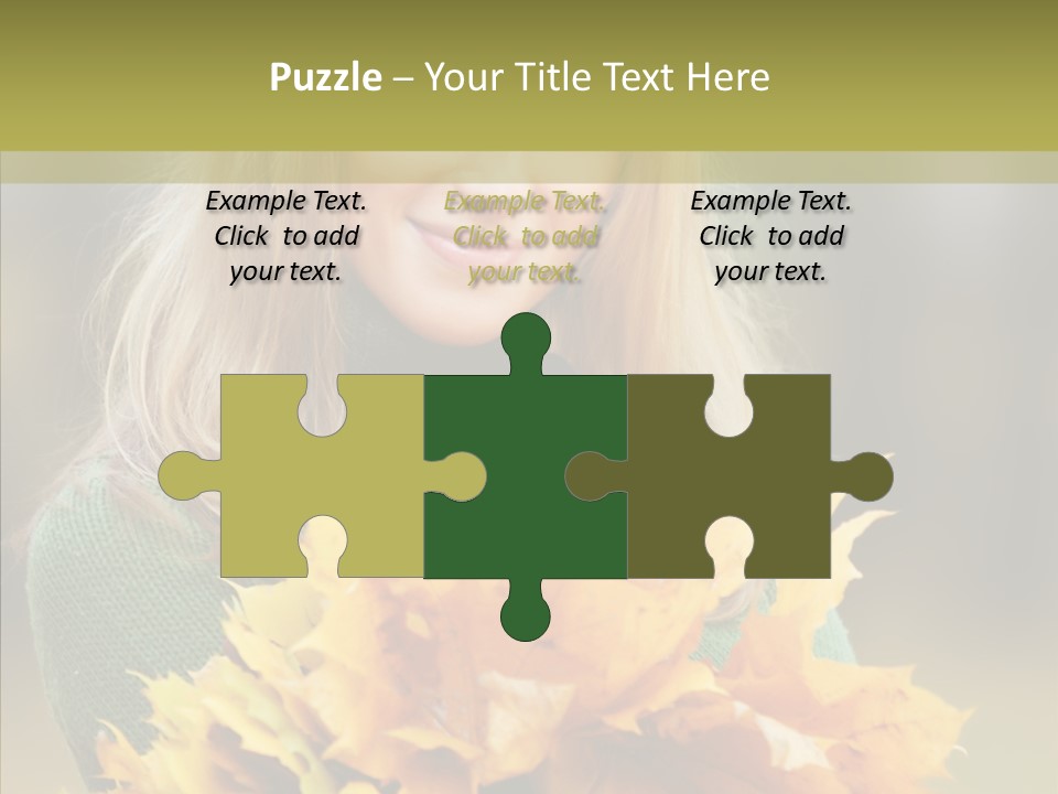 Affectionate Sweater Bright PowerPoint Template