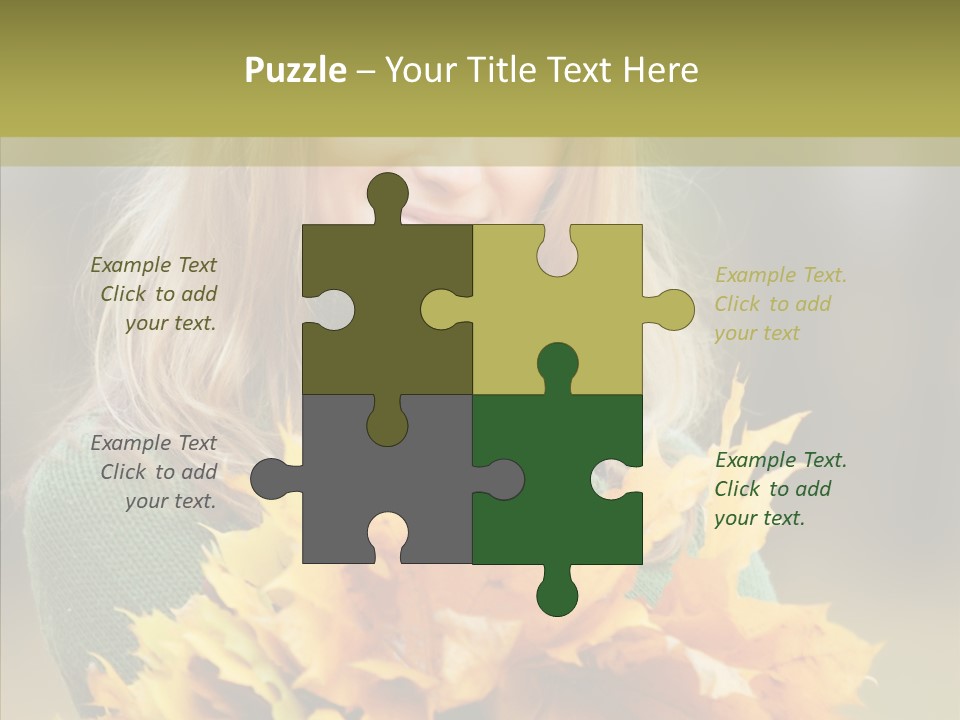 Affectionate Sweater Bright PowerPoint Template