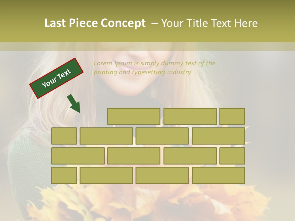 Affectionate Sweater Bright PowerPoint Template