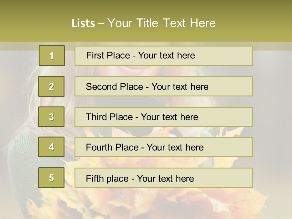 Affectionate Sweater Bright PowerPoint Template