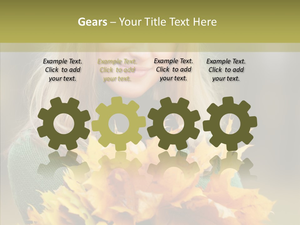 Affectionate Sweater Bright PowerPoint Template