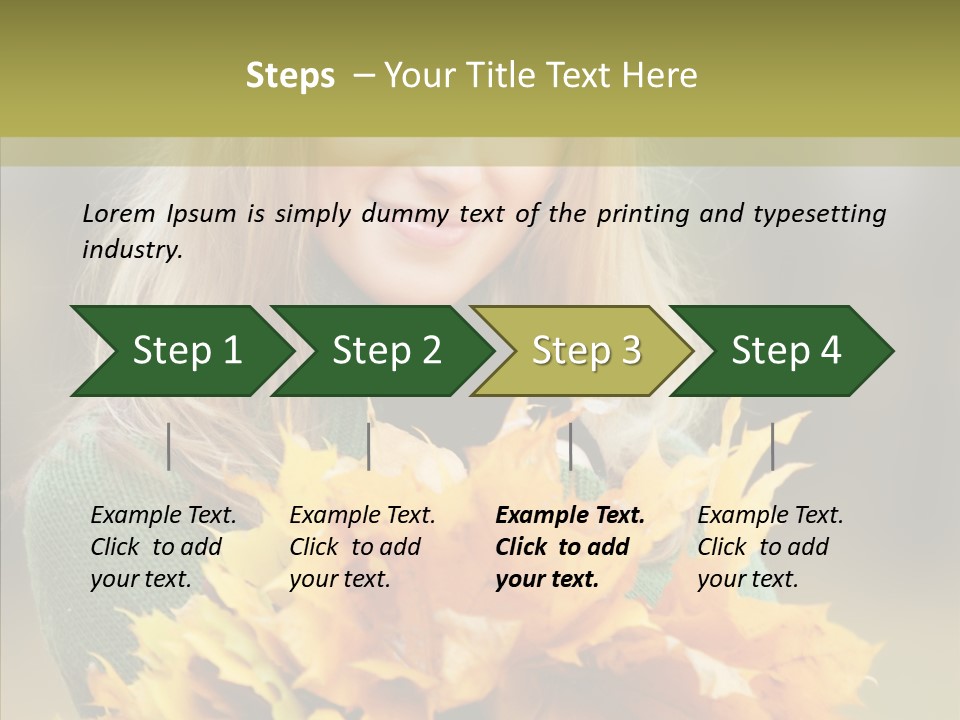 Affectionate Sweater Bright PowerPoint Template