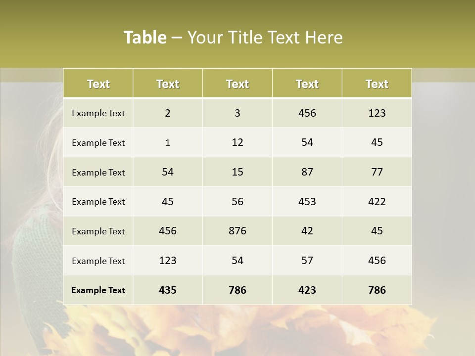 Affectionate Sweater Bright PowerPoint Template