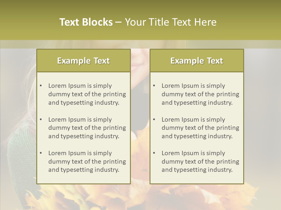 Affectionate Sweater Bright PowerPoint Template