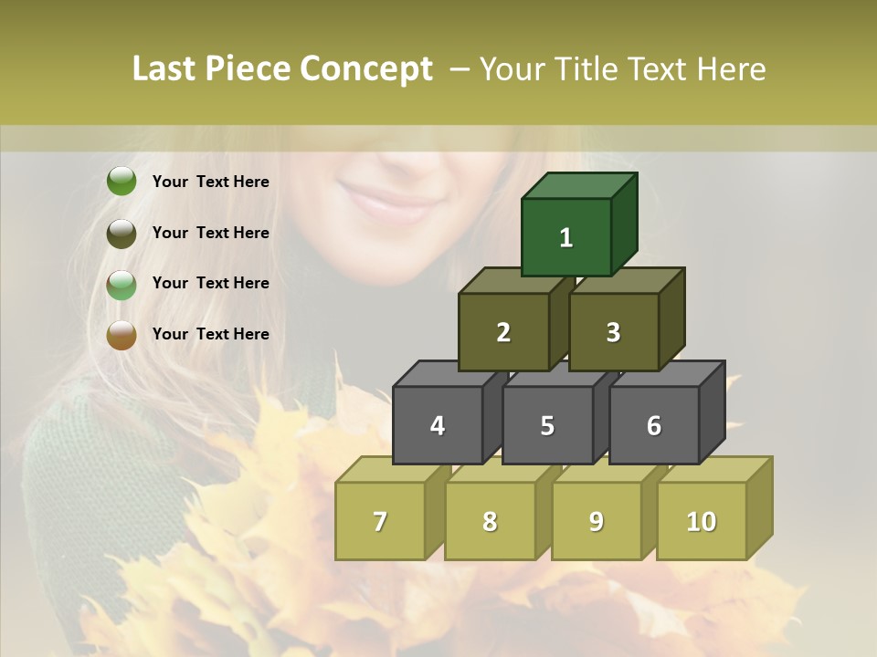 Affectionate Sweater Bright PowerPoint Template