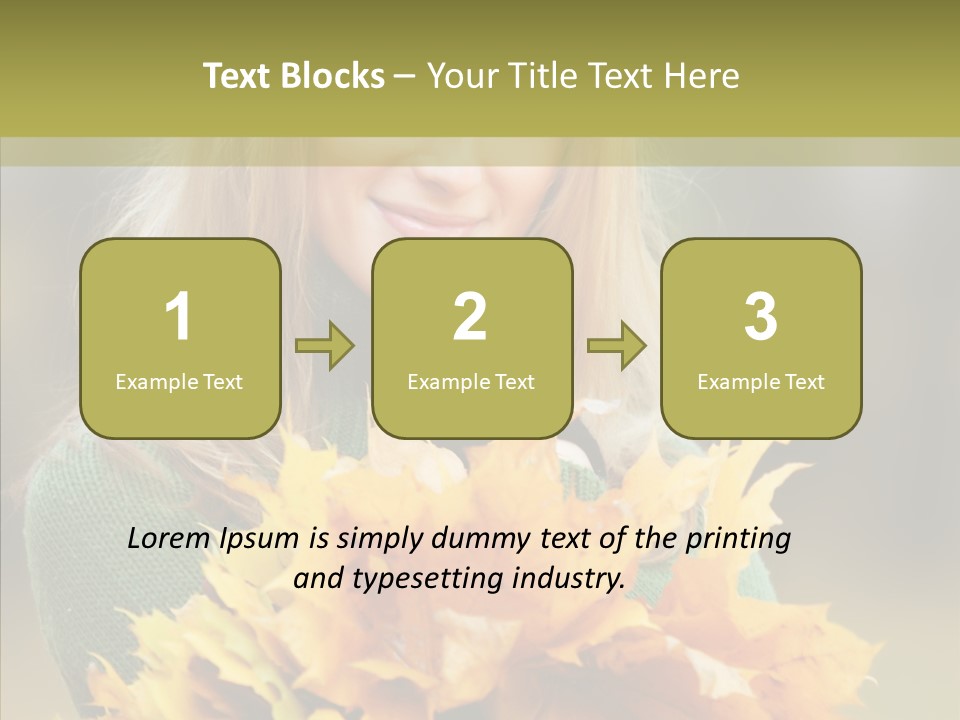 Affectionate Sweater Bright PowerPoint Template