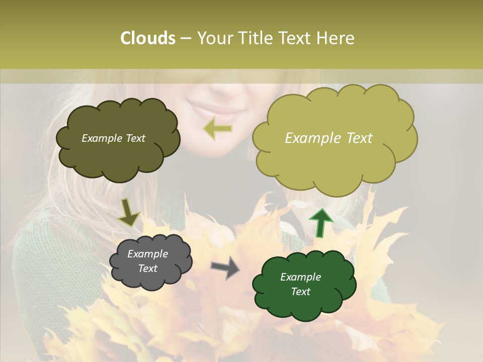 Affectionate Sweater Bright PowerPoint Template