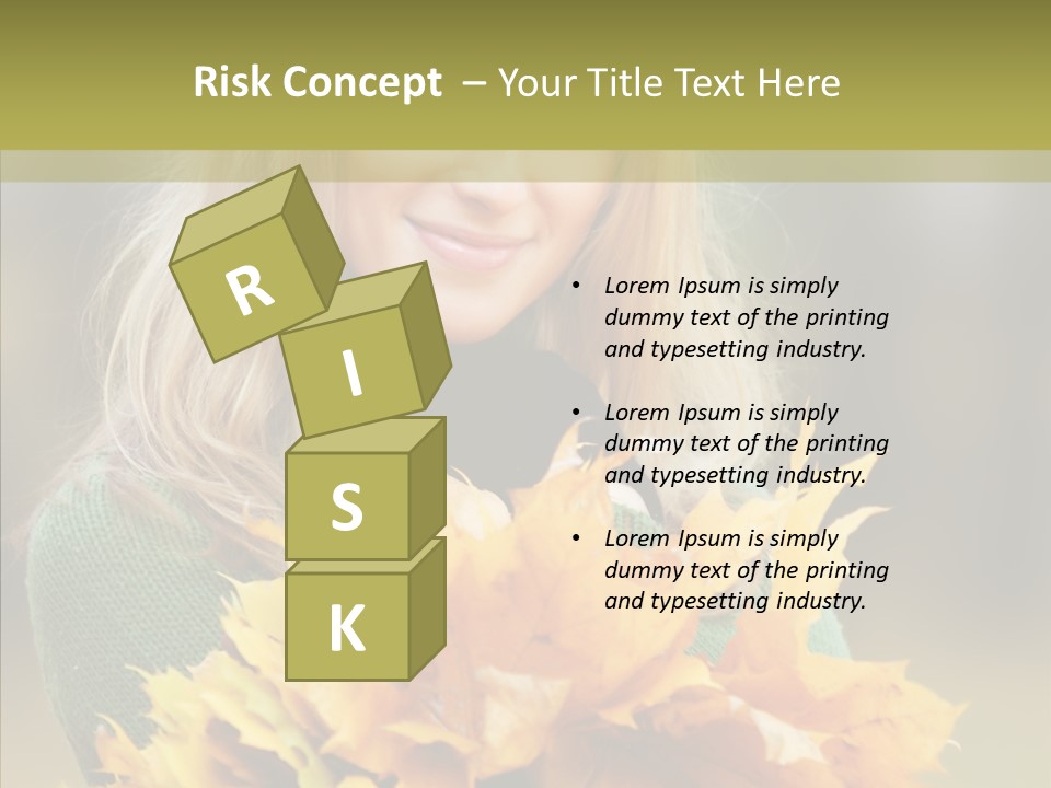 Affectionate Sweater Bright PowerPoint Template