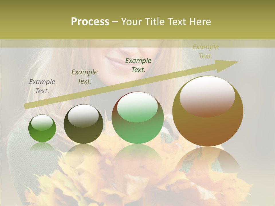 Affectionate Sweater Bright PowerPoint Template