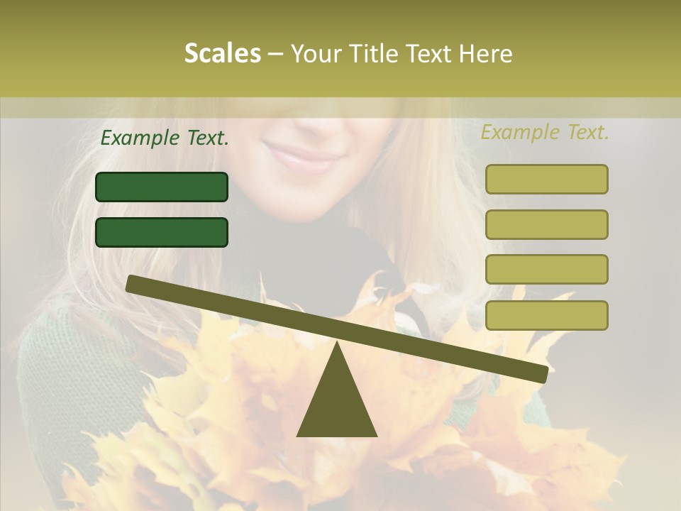 Affectionate Sweater Bright PowerPoint Template