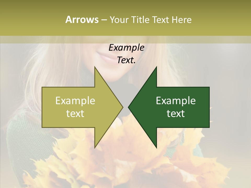 Affectionate Sweater Bright PowerPoint Template