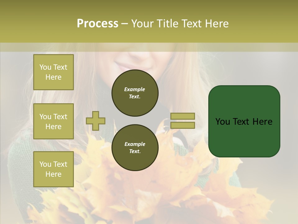Affectionate Sweater Bright PowerPoint Template