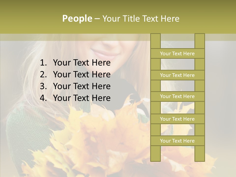 Affectionate Sweater Bright PowerPoint Template